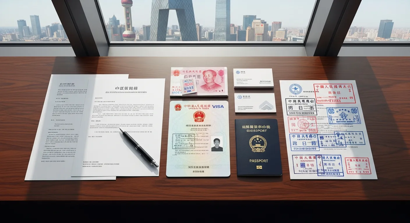 Visa de travail Chine (Z) : work permit, démarches et conditions en 2026