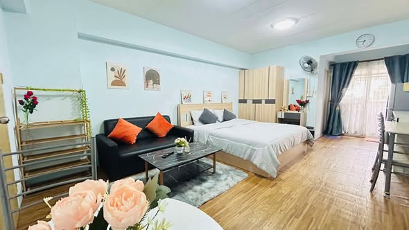 1 Bedroom Condo with Balcony near Central Festival - PP Condo