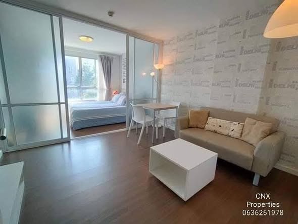 Condo D Condo Campus Resort. Located close to CMU and NIMMAN. - 30 Sqm. - Studio room with 1 Bathroom - 1 Air-con - Kitchenette - Swimming pool and gym - ( 9 studio 30m² - Nimman