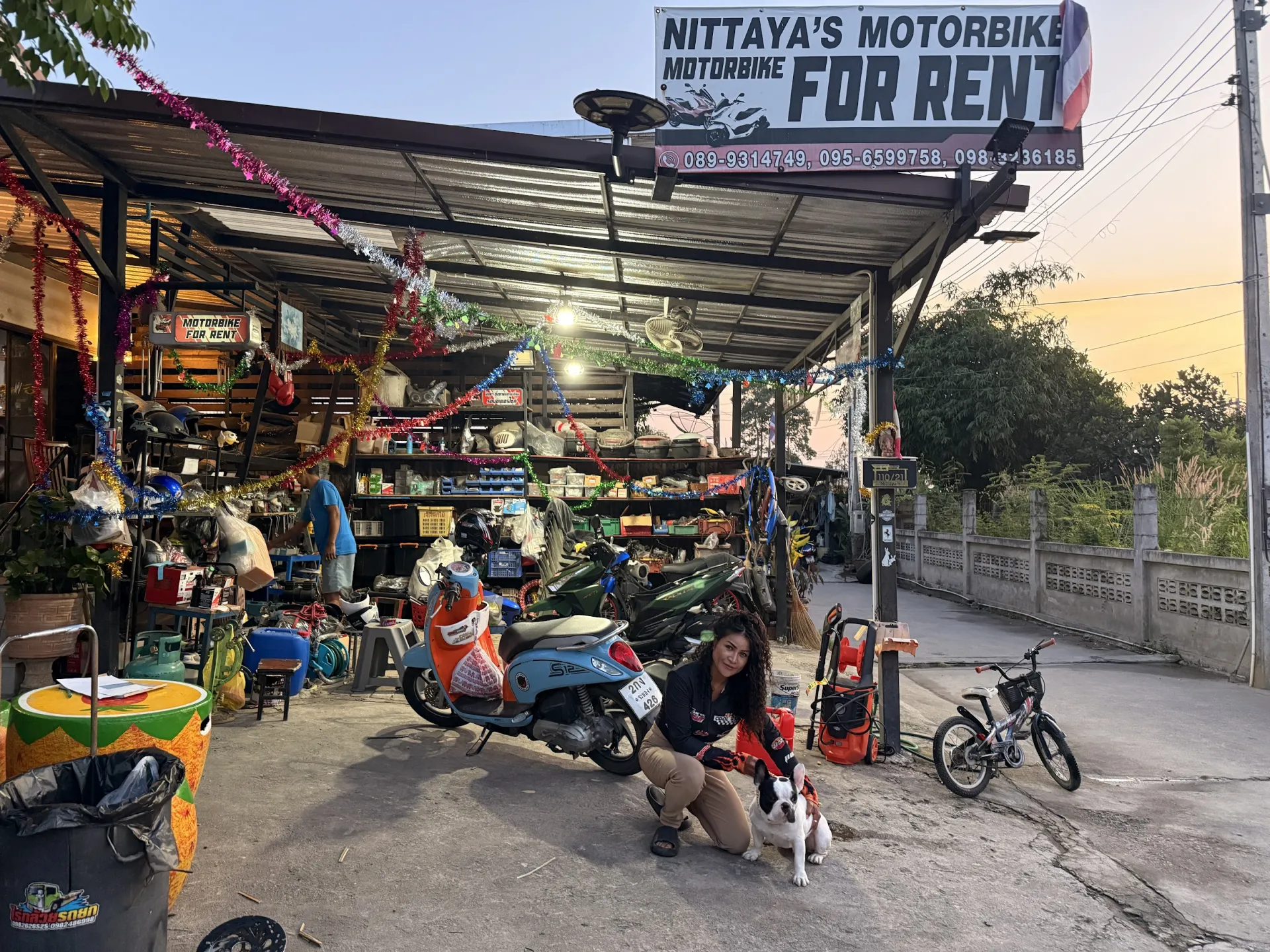 Nittaya's Motorbike - Location Scooter Pattaya Na Jomtien