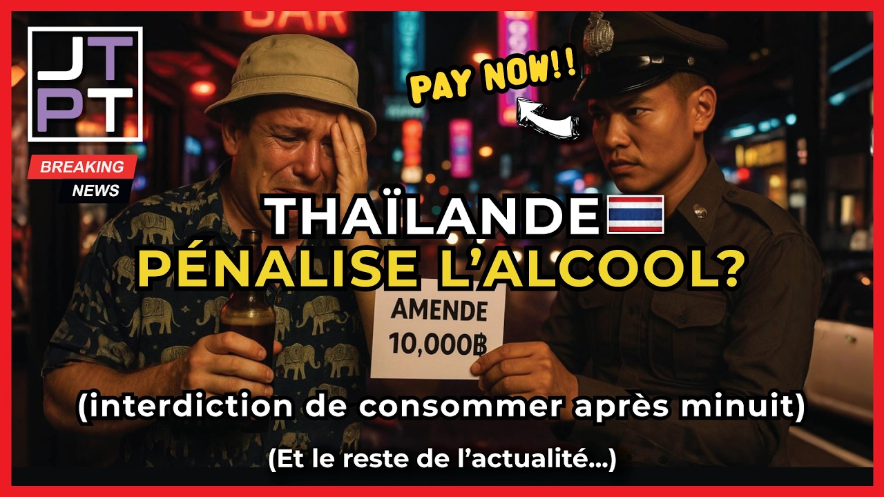 Thaïlande sous tension: rage à Bangkok, comptes gelés, casse-tête sur l’alcool et rêve d’hydravions — la semaine où tout s’accélère