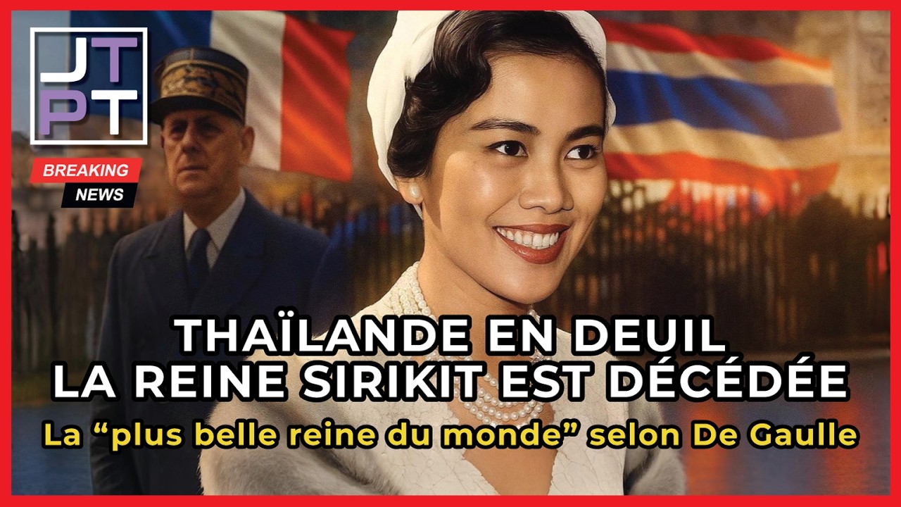 Thaïlande en deuil: ce que change la disparition de la reine mère Sirikit — billets d’avion plus chers, nuits plus longues et mer sous haute protection