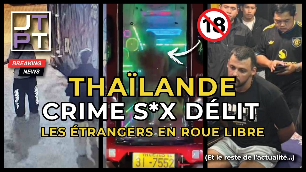 Thaïlande : alerte au sel, contrôles aux frontières, graffitis sur temple et scandale en tuk-tuk — le décryptage JTPT